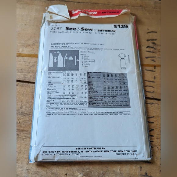 Vintage Unused Butterick See & Sew Sewing Patterns Bundle - Picture 9 of 14